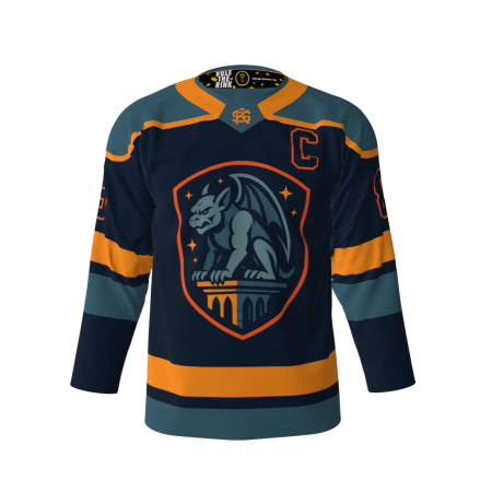 Gargoyles Blue Hockey Jersey