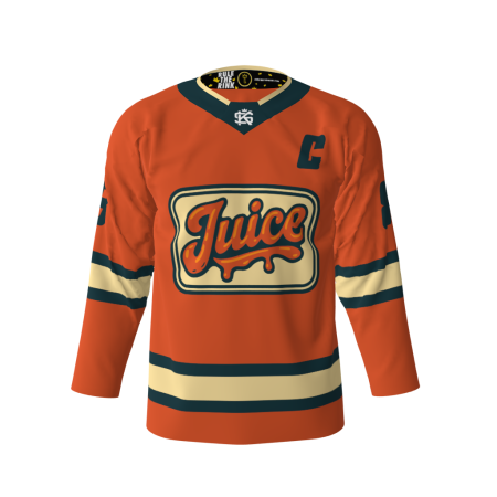 Juice Orange Hockey Jersey