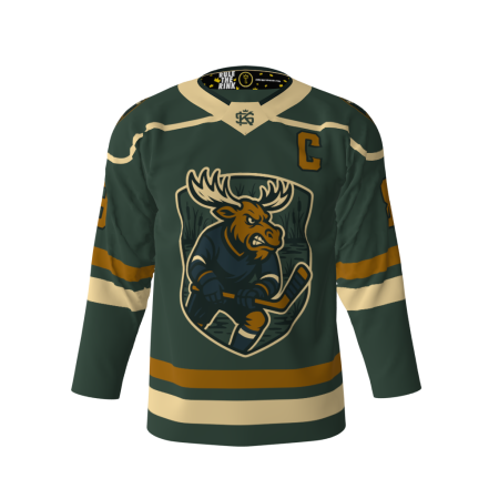 Swamp Donkeys Green Hockey Jersey