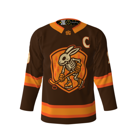 Dead Rabbits Brown Hockey Jersey