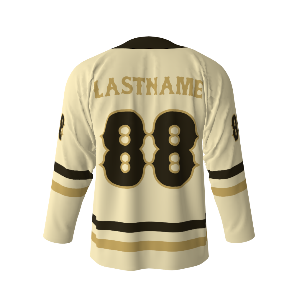 Rat Kings Cream Hockey Jersey - Image 3