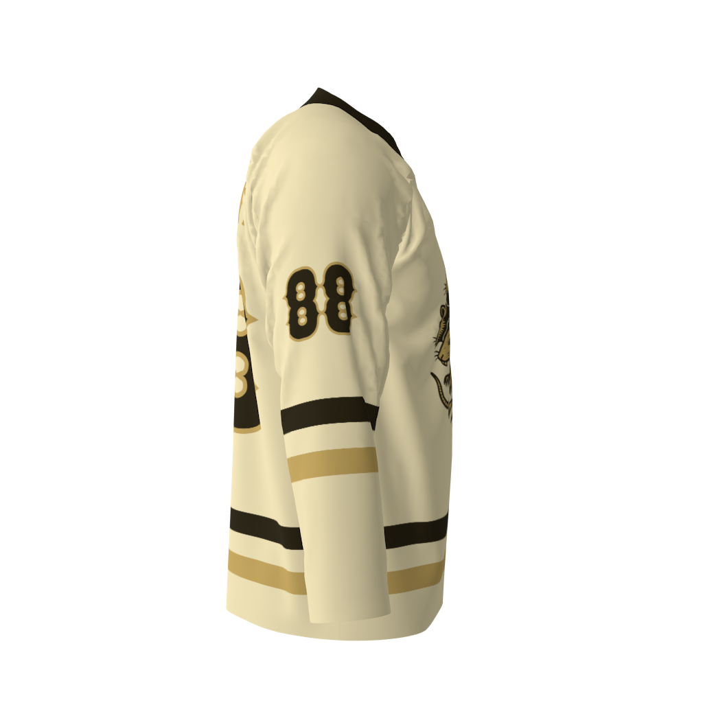 Rat Kings Cream Hockey Jersey - Image 4