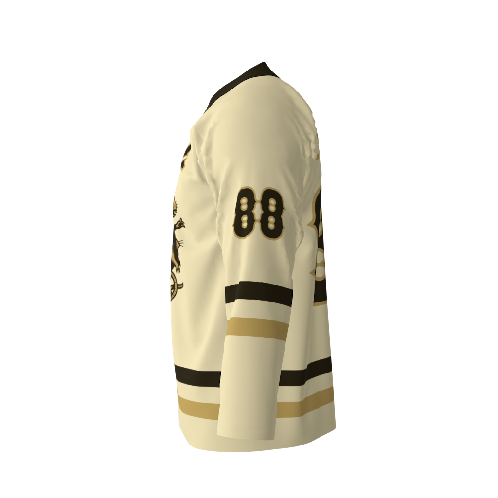Rat Kings Cream Hockey Jersey - Image 2