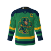 Lucky Puckers Green Hockey Jersey