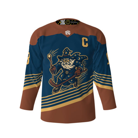 Wizards Blue Hockey Jersey