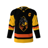 Fenrir's Wrath Black Hockey Jersey