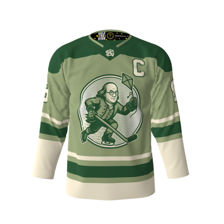 Electric Factory Green Hockey Jersey
