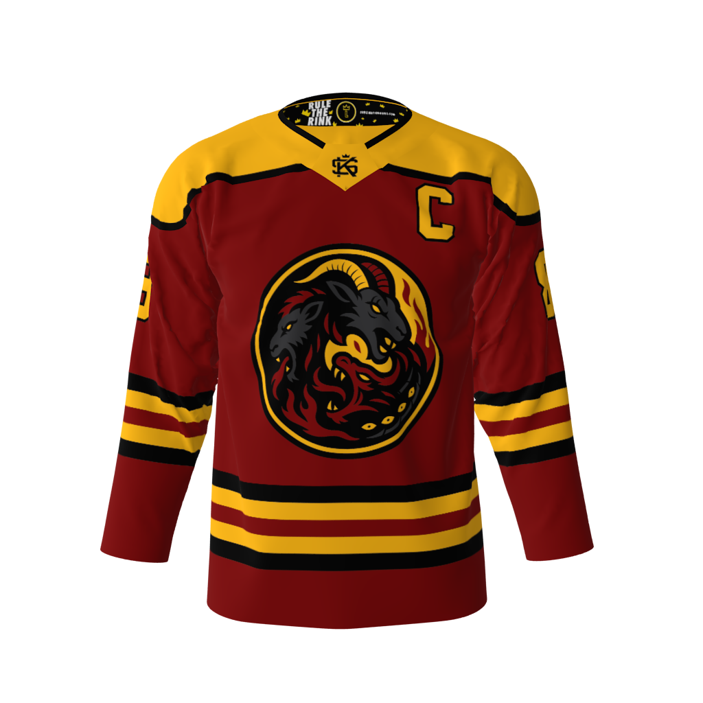 Chimera Red Hockey Jersey
