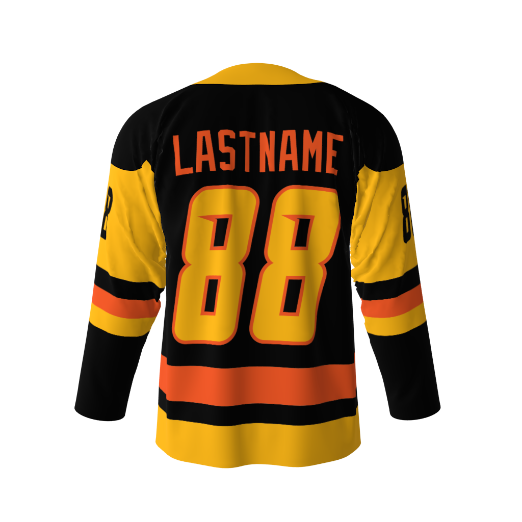 Fenrir's Wrath Black Hockey Jersey - Image 3