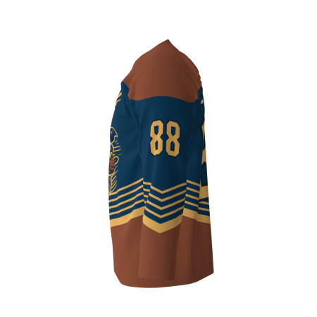 Alternative view of Wizards Blue Hockey Jersey