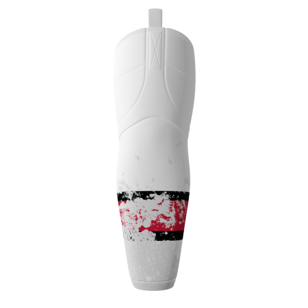 District 5 White Ice Hockey Socks