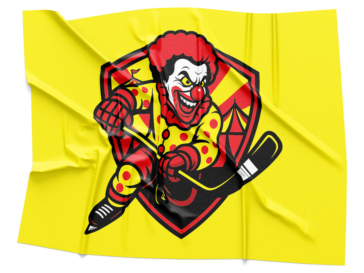 Killer Clowns Yellow Hockey Jersey - Image 5