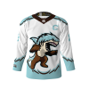 Bearsharks White Hockey Jersey