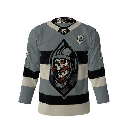 Draugrs Gray Hockey Jersey