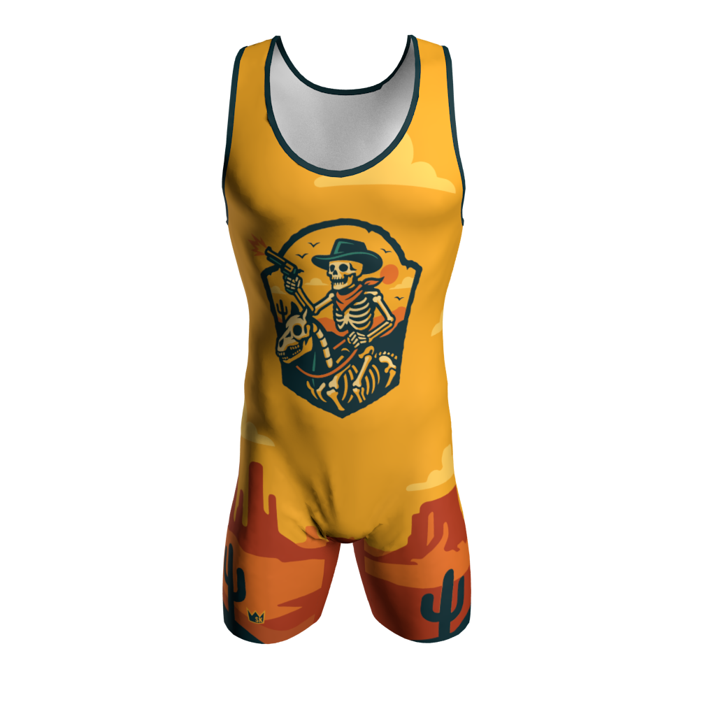 Pale Rider Wrestling Singlet