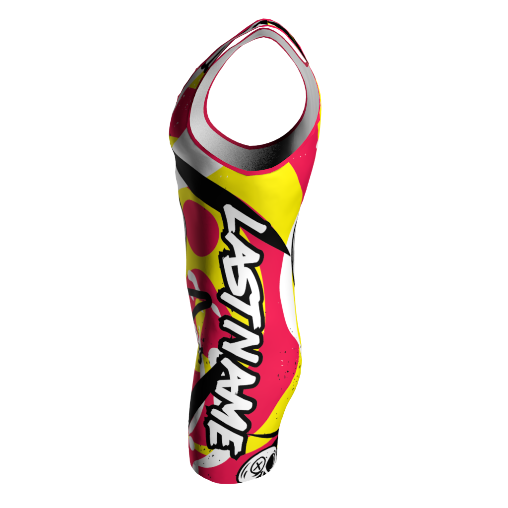 Graffiti Wrestling Singlet - Image 2