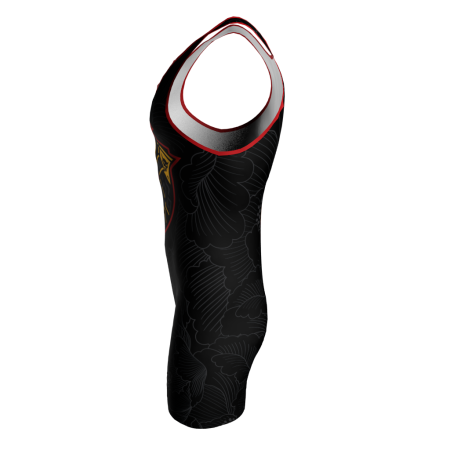 Alternative view of Oni Wrestling Singlet