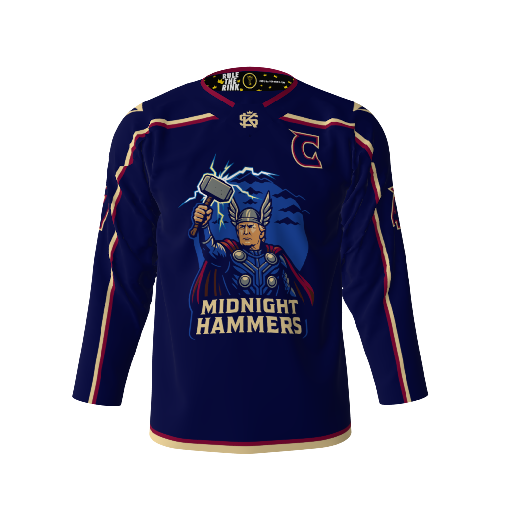 Midnight Hammers Hockey Jersey