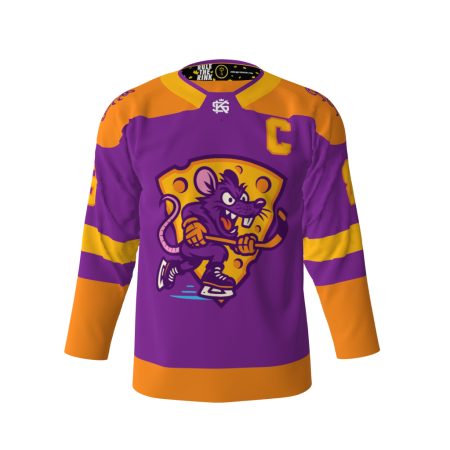 Rink Rats Purple Hockey Jersey