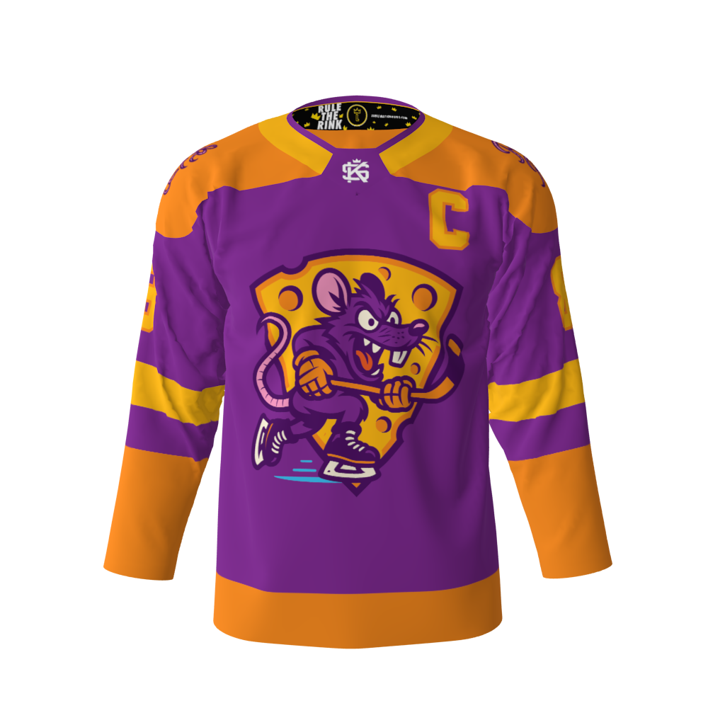 Rink Rats Purple Hockey Jersey