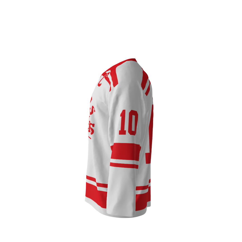 Adams Atoms White Hockey Jersey - Image 2