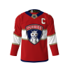 Pu$$ies Red Hockey Jersey