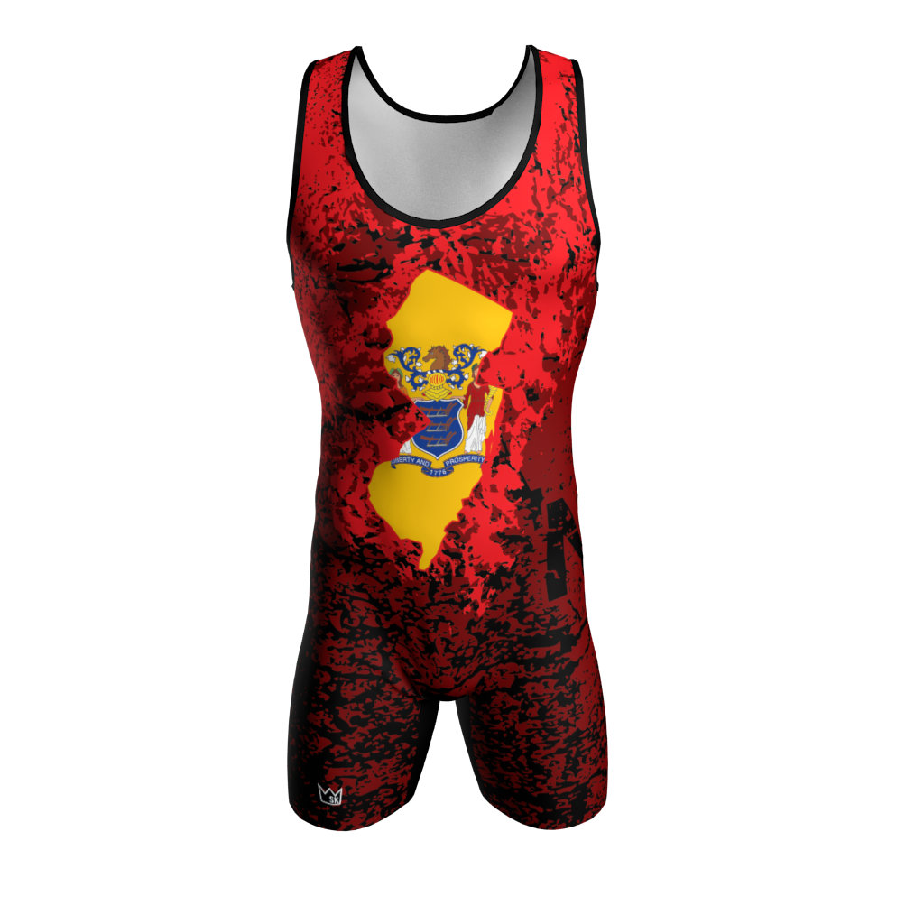 New Jersey Wrestling Singlet