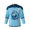 Fierce Ferrets Blue Hockey Jersey
