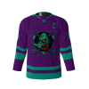 Dead Ducks Purple Hockey Jersey
