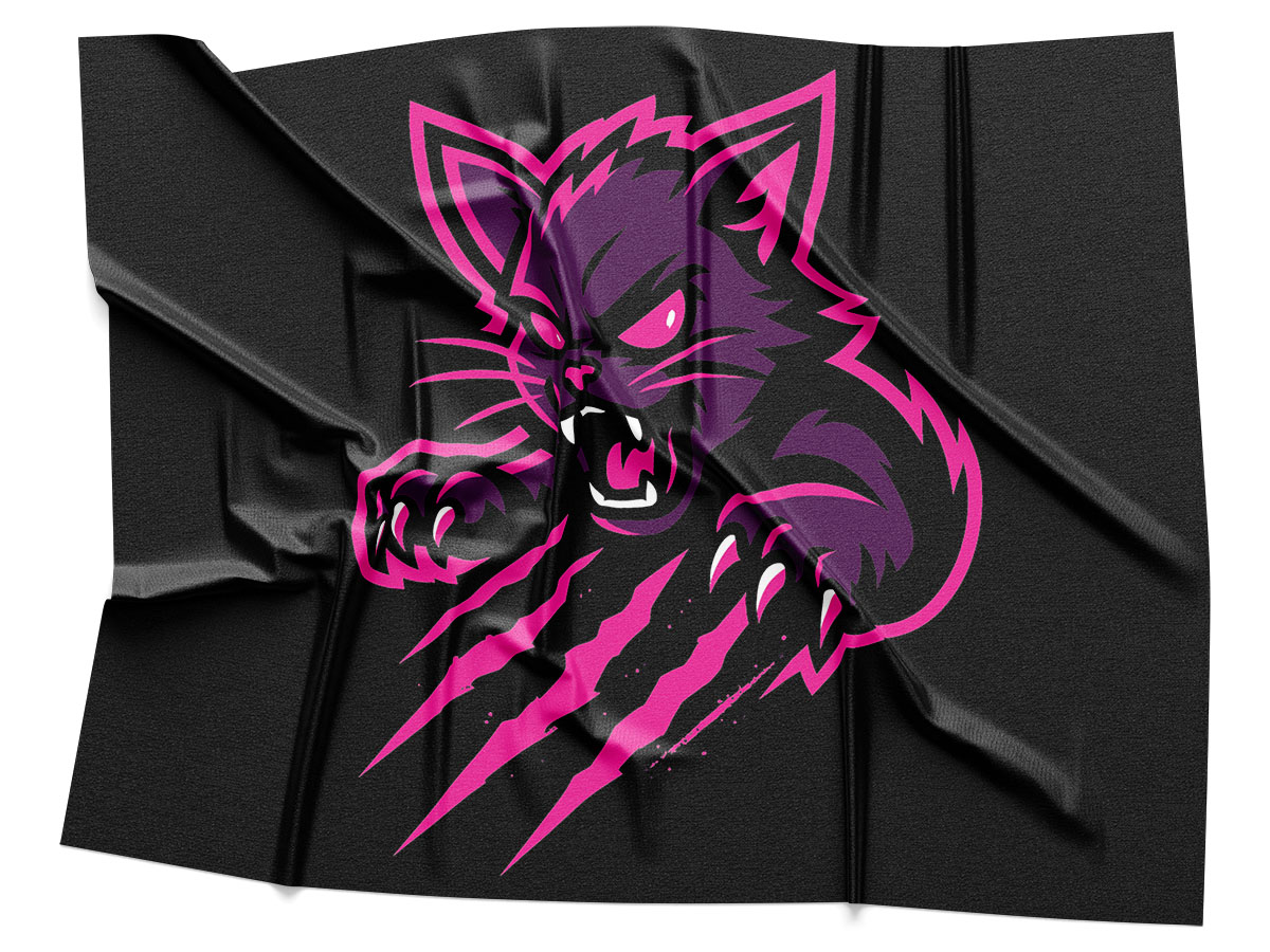 Danger Kittens Black Hockey Jersey - Image 5