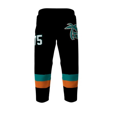 Alternative view of Tropics Black Inline Hockey Pants