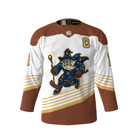 Wizards White Hockey Jersey