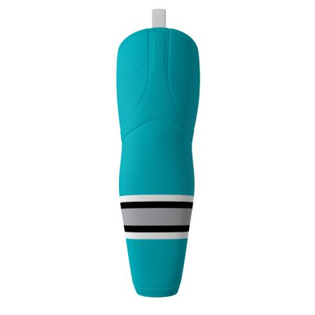 Sharks With Frickin' Laser Beams Attached To Their Heads Teal Ice Hockey Socks