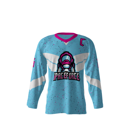 Space Force Blue Hockey Jersey