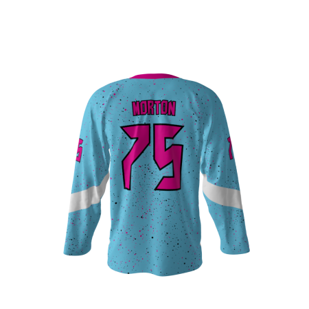 Alternative view of Space Force Blue Hockey Jersey